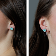 The Quick Change Heart Earrings