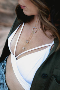 Balance Lariat Necklace by NappyTabs