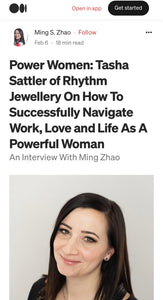 Authority Magazine Interview With Rhythm Jewellery's Founder