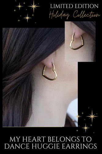 My Heart Belongs To Dance Earrings