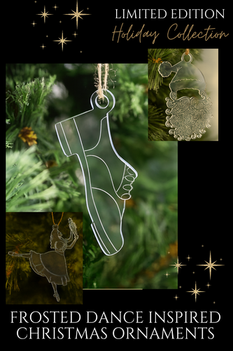 Frosted Christmas Ornaments