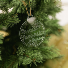 Frosted Christmas Ornaments