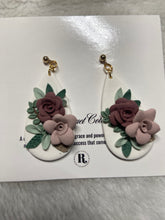 Floral Bouquet Drop Earrings