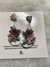 Floral Bouquet Drop Earrings