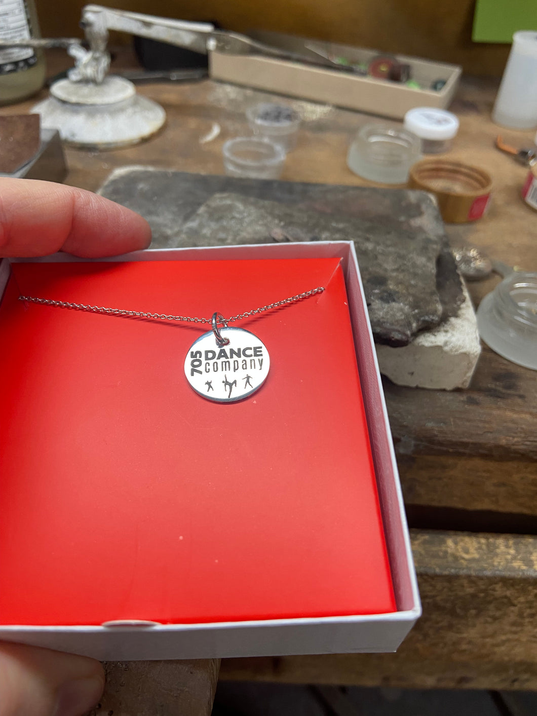 Custom Engraved Necklace Package