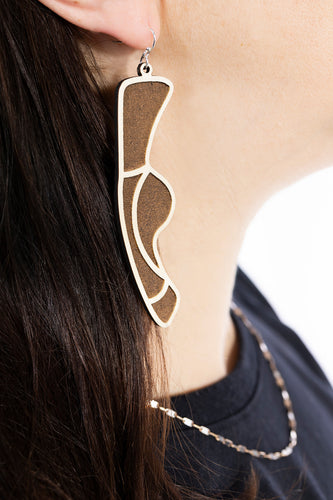 Intricate Balance Signature Earrings