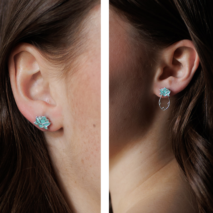 The Quick Change Lotus Earrings